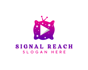 Starry Night Media Player logo design