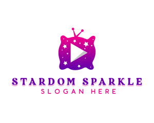 Starry Night Media Player logo design