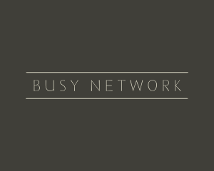 Unique Minimalist Business logo