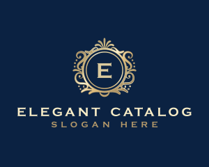 Elegant Deluxe Luxury logo design