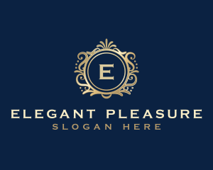 Elegant Deluxe Luxury logo design