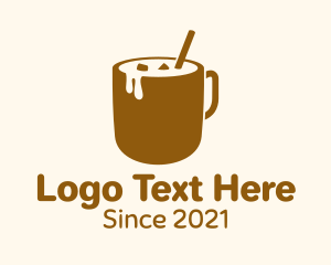 Iced Coffee Mug logo