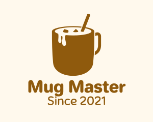 Iced Coffee Mug logo design