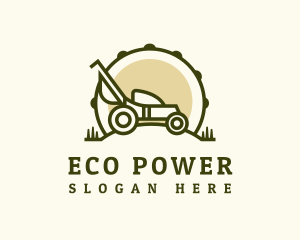 Lawn Mower Maintenance logo design