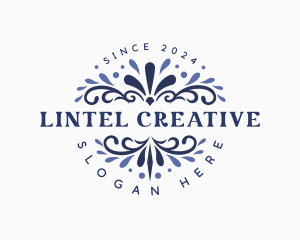 Creative Floral Ornament logo design