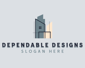 Structural Architect Builder logo design