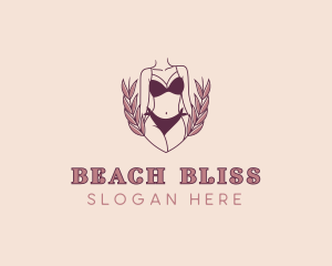 Bikini Fashion Lingerie logo design