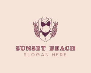 Bikini Fashion Lingerie logo design