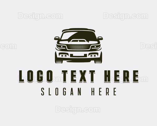Pick-Up Vehicle Automotive Logo
