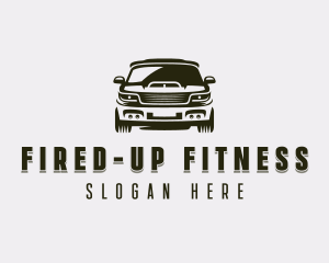 Pick-Up Vehicle Automotive logo