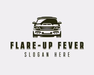 Pick-Up Vehicle Automotive logo design