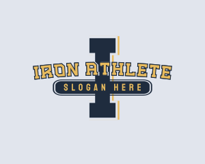 Varsity Sport Athlete logo design