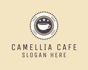 Coffee Badge Cafe logo design