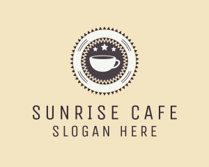 Coffee Badge Cafe logo design