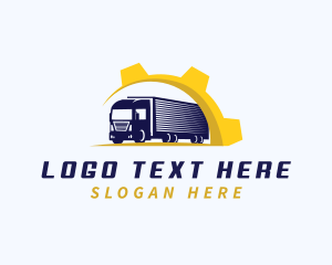 Industrial Logistics Truck logo