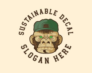 Urban Monkey Ape logo design