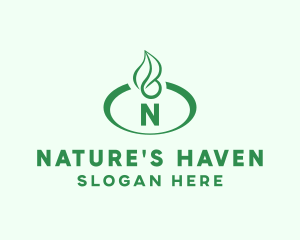 Natural Leaf Wellness logo design