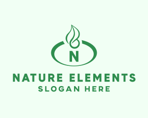 Natural Leaf Wellness logo design