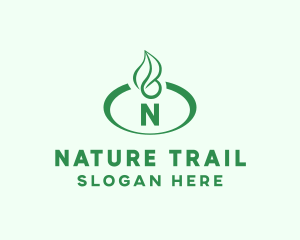 Natural Leaf Wellness logo design