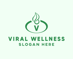 Natural Leaf Wellness logo design