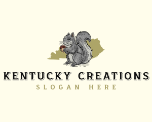 Kentucky Gray Squirrel logo design