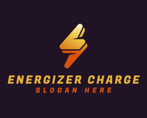 Lightning Electrical Power logo design