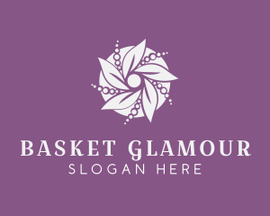 Glamour Flower Pearls logo design