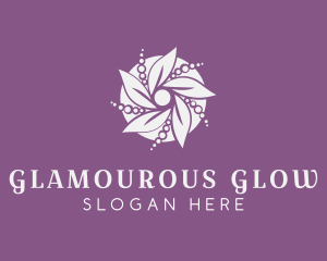 Glamour Flower Pearls logo design