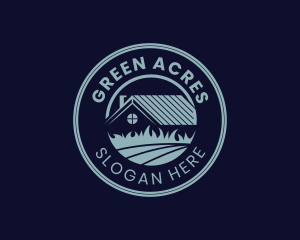 House Lawn Grass logo