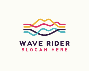 Creative Lip Waves logo design