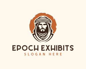 Cultural Bedouin Man logo