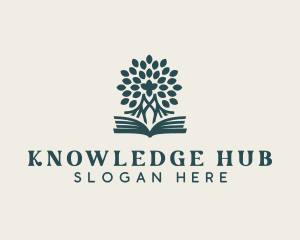 Educational Library Book logo