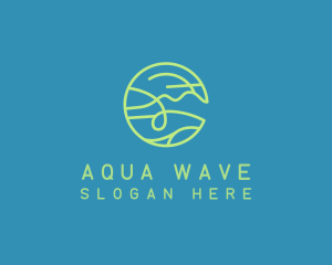 Ocean Summer Sea logo design