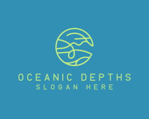 Ocean Summer Sea logo design