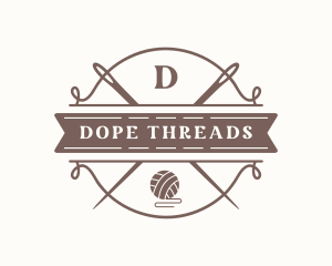 Sewing Needle Thread logo design