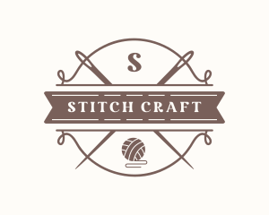 Sewing Needle Thread logo design