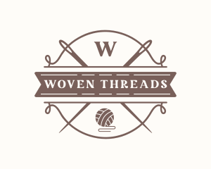 Sewing Needle Thread logo design