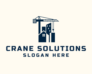 Building Construction Crane logo