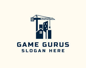 Building Construction Crane logo