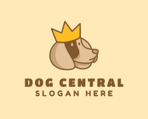 Royal Crown Puppy Vet logo design