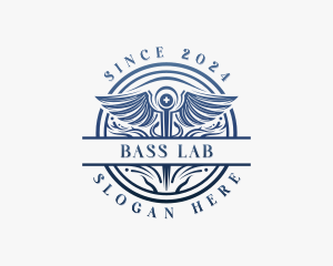 Medical Caduceus Hospital logo design