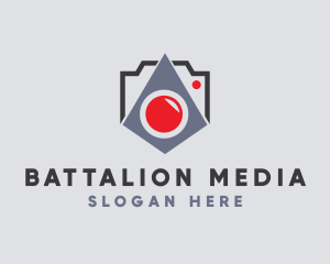 Media Journalist Camera logo design