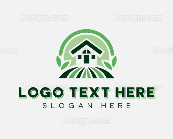 Landscaping Farm Barn Logo