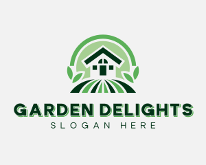 Landscaping Farm Barn logo design