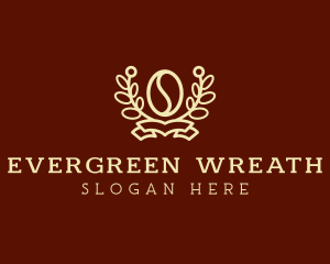 Coffee Wreath Cafe logo design