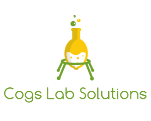 Lemon Laboratory Flask Logo