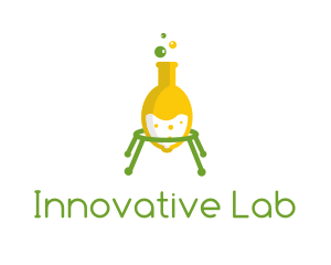 Lemon Laboratory Flask logo