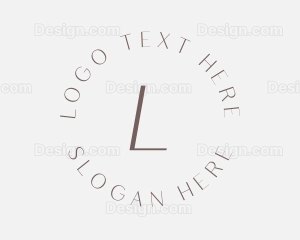 Minimalist Elegant Fashion Logo