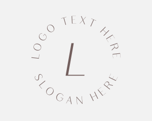 Minimalist Elegant Fashion Logo