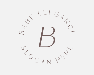 Minimalist Elegant Fashion logo design